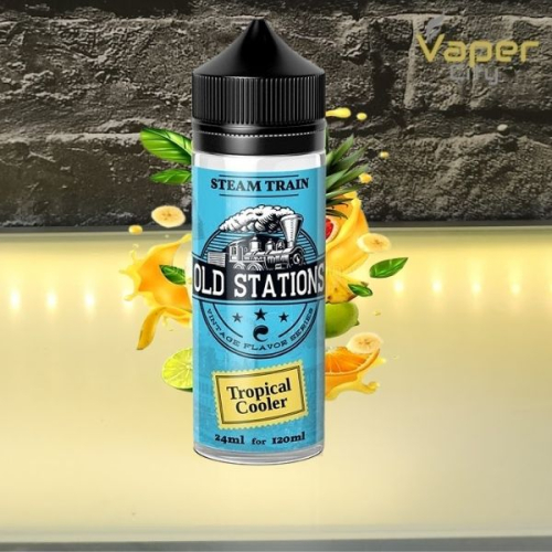 Tropical Cooler 120ML Old Stations by Steam Train