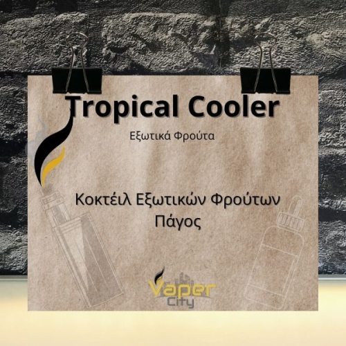 tropical cooler 120ml old stations by steam train sistatika