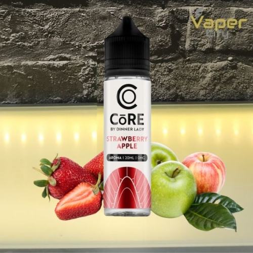 Core by Dinner Lady Flavour Shot- Strawberry Apple
