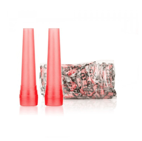 Επιστόμια Shisha Plastic Drip Tips Red 5,2cm