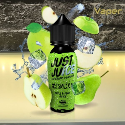 Just Juice Apple and Pear Flavour Shot 60ml vapercity