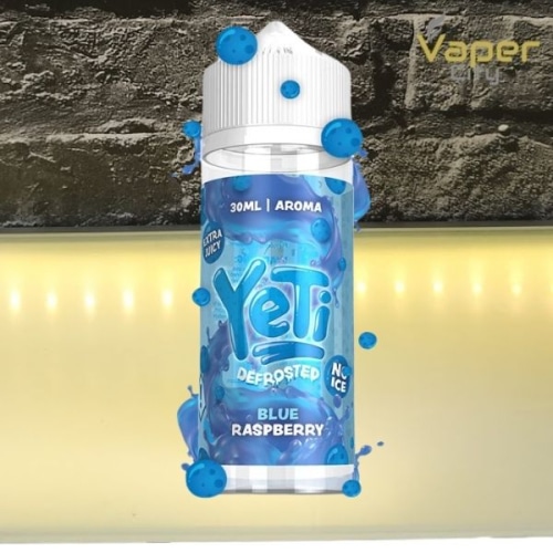 Yeti Flavour Shot Blue Raspberry 120ml-Defrosted