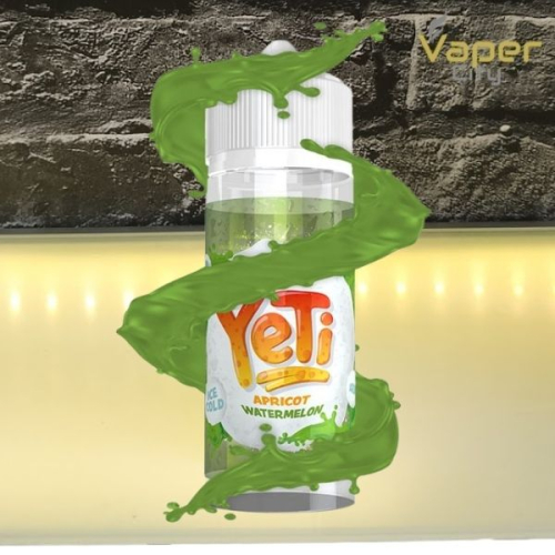 Yeti Flavour Shot Apricot Watermelon 120ml-Iced