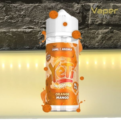 Yeti Flavour Shot Orange Mango 120ml-Defrosted